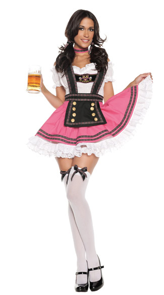 F66157 FANCY BEER GIRL COSTUME